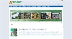 Desktop Screenshot of nducthinh.com.vn